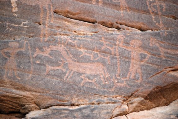 Hunting or pastoral rock art? 7000 ybp