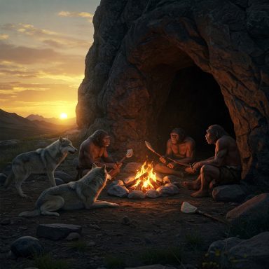 Men and dogs in Aurignacian - 40000 ybp