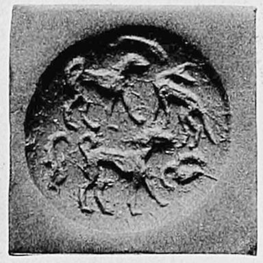 Tepe Gawra Saluki seal - 6500 ybp
